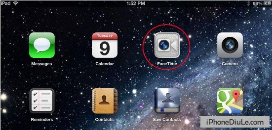 ipad的facetime应用