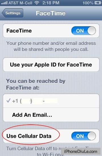 facetime设置