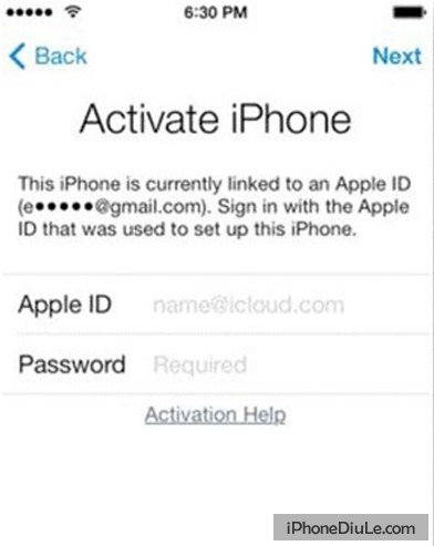 IOS7最强防盗功能：Activation Lock