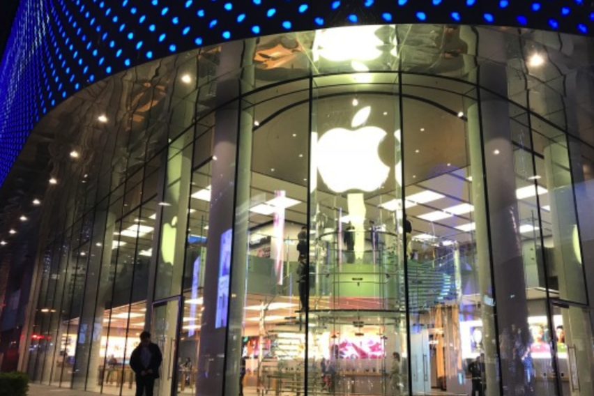 苹果直营店介绍之上海Apple Store香港广场店 