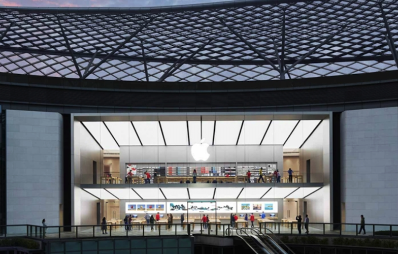 苹果直营店介绍之广州天环广场Apple Store 