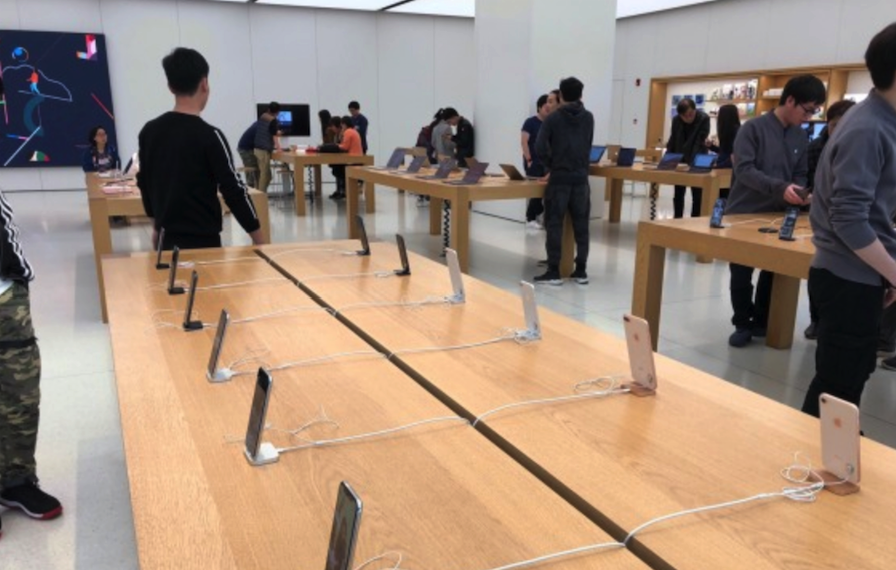 苹果直营店介绍之上海五角场AppleStore 
