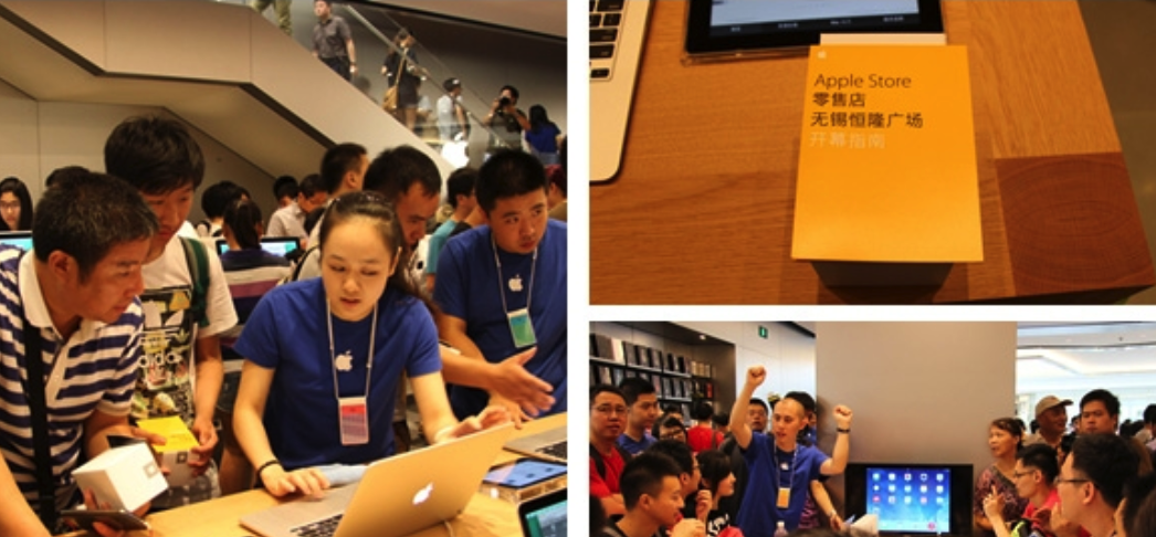 苹果直营店介绍之Apple Store无锡恒隆广场店 