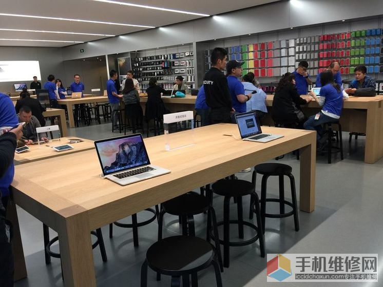 苹果直营店介绍之天津大悦城Apple Store苹果旗舰店 