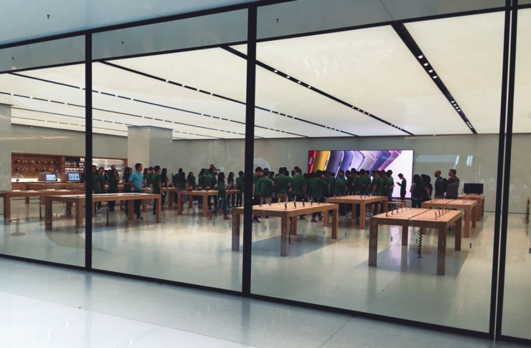 苹果直营店介绍之上海五角场AppleStore 