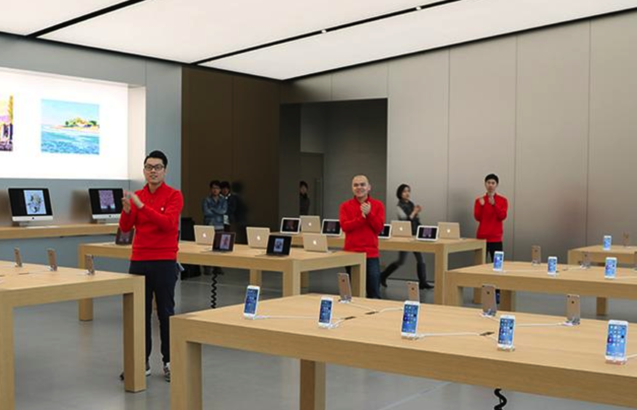 苹果直营店介绍之广州天环广场Apple Store 