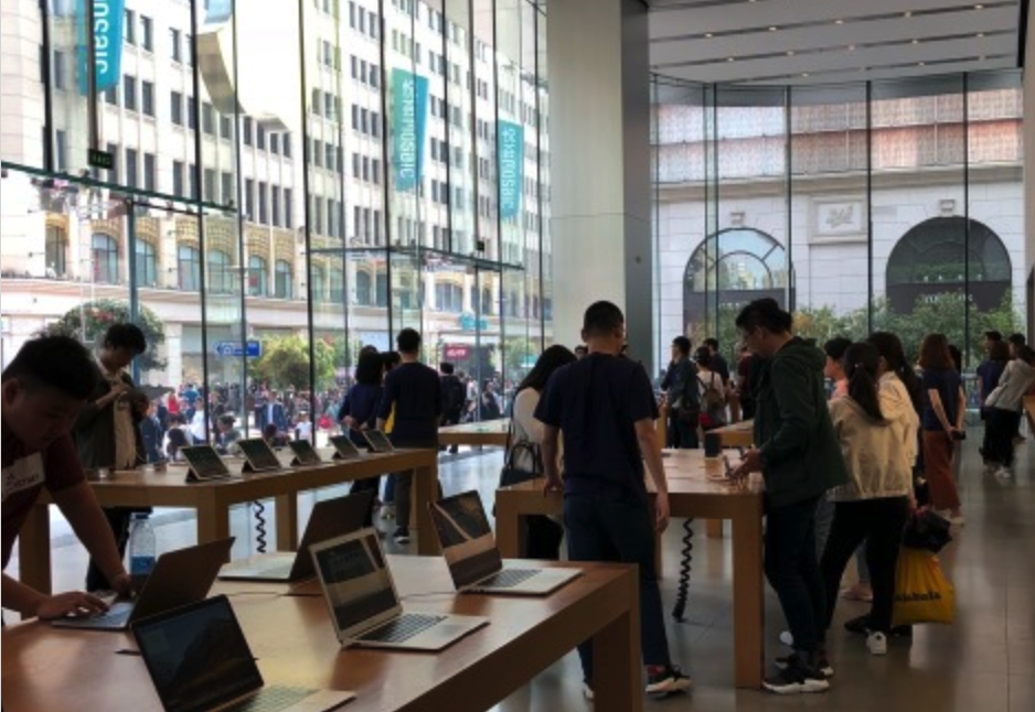 上海南京东路AppleStore_上海南京东路苹果直营店