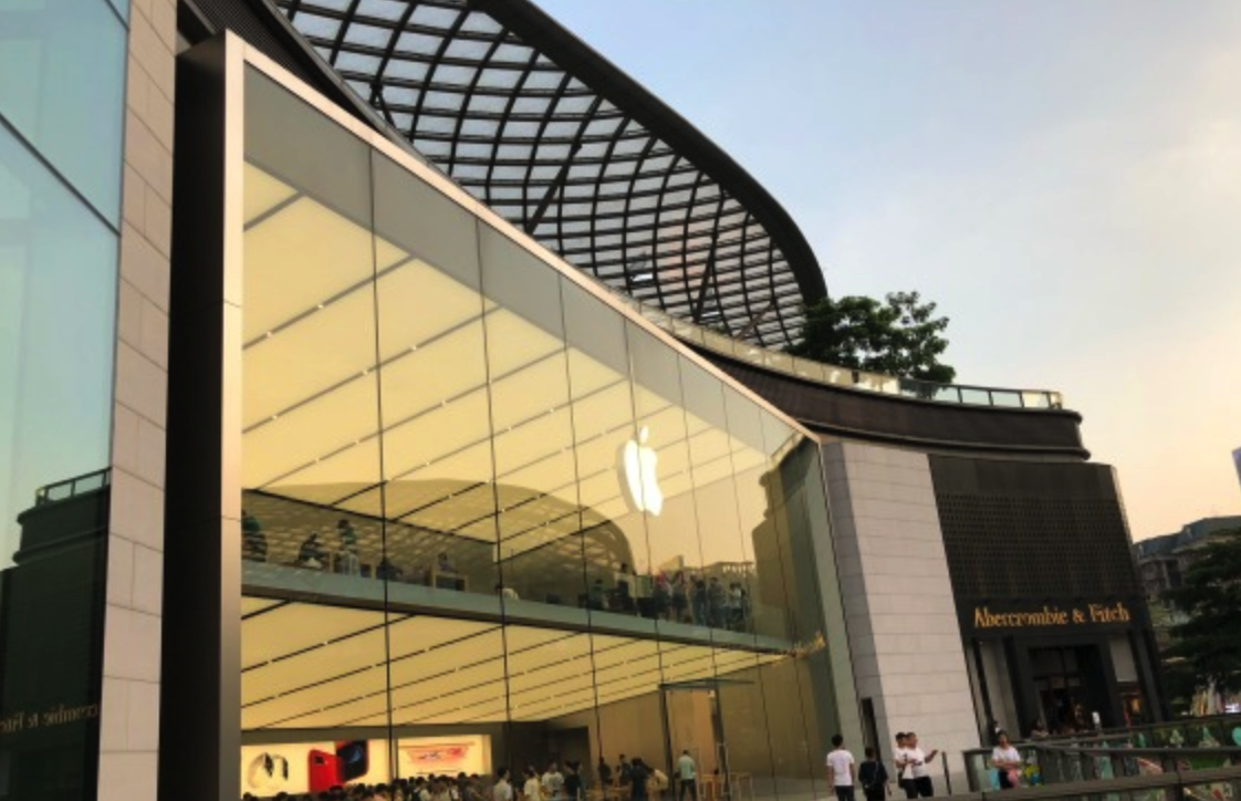 苹果直营店介绍之广州天环广场Apple Store 