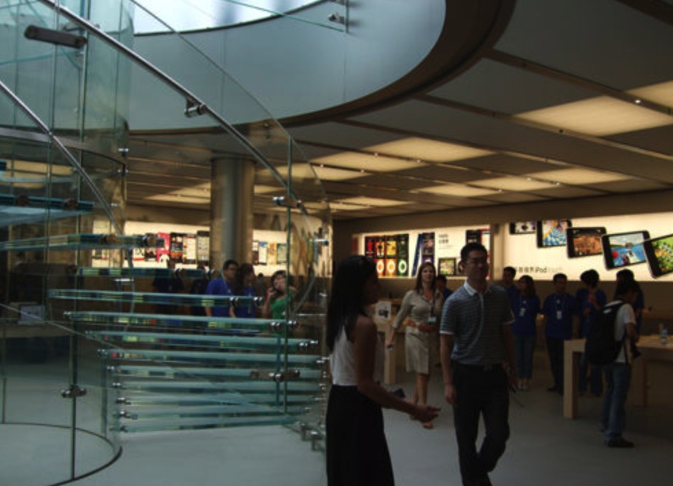 苹果直营店介绍之上海浦东Apple Store 