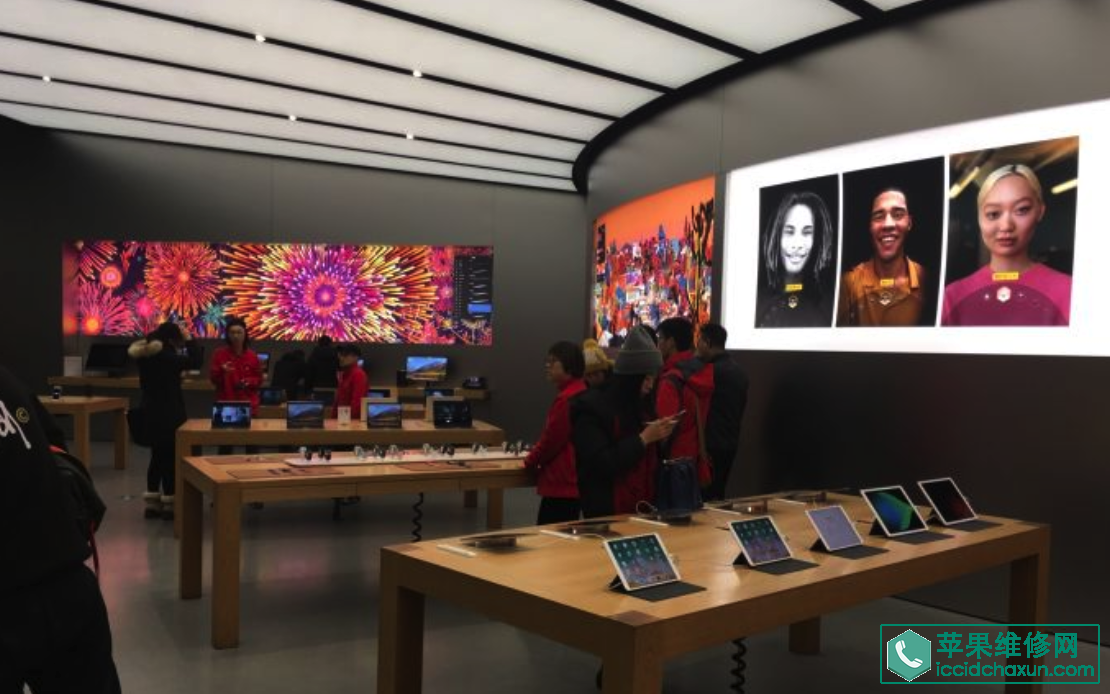 苹果直营店介绍之Apple Store南京艾尚天地店 