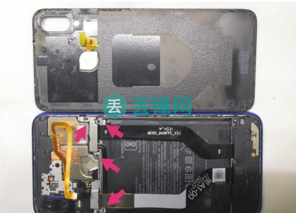 红米Note7手机进水故障拆机图解 