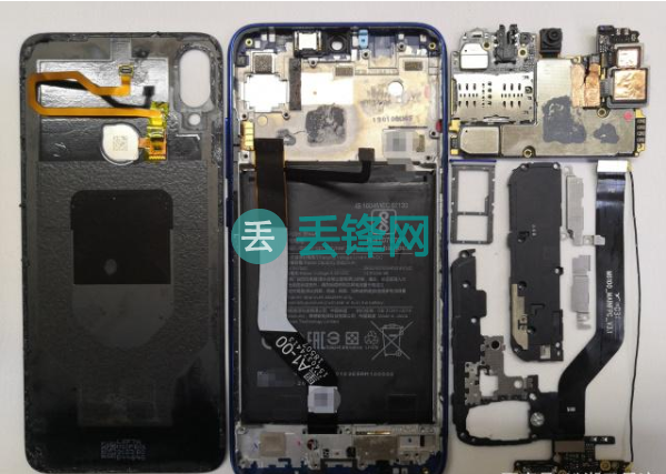 红米Note7手机进水故障拆机图解 