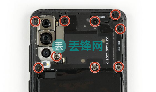 华为P20 Pro手机换电池维修步骤